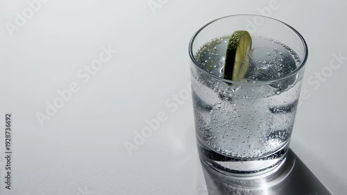 Wallpaper Mural Gin Tonic Minimal White Campaign Ad Torontodigital.ca