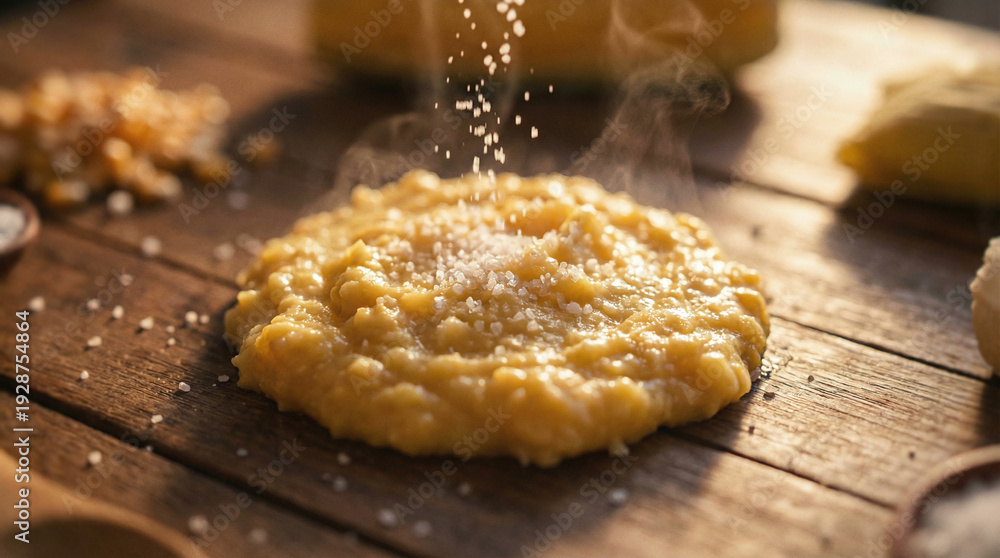 Fototapeta premium a round, yellow.