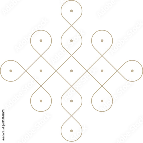 abstract vector background with scissors and design elements