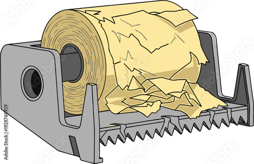 Jammed Paper Shredder