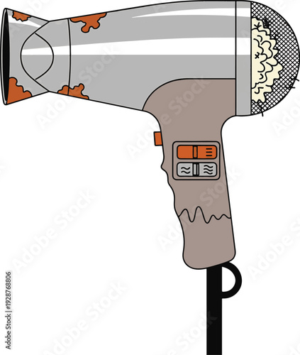 Damaged Hair Dryer