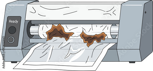 Large Format Printer Jamming