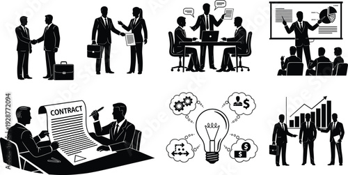 Business handshake, contract agreement, corporate teamwork, financial growth, business idea, office presentation, collaboration, strategy planning, success meeting, professional deal