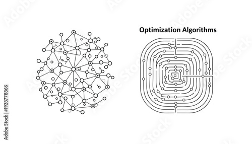 Optimization algorithms at work in modern technology