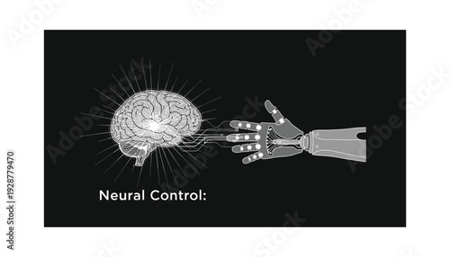 Brain controls robotic arm with neural connections