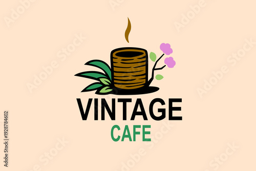 vintage coffee mug logo