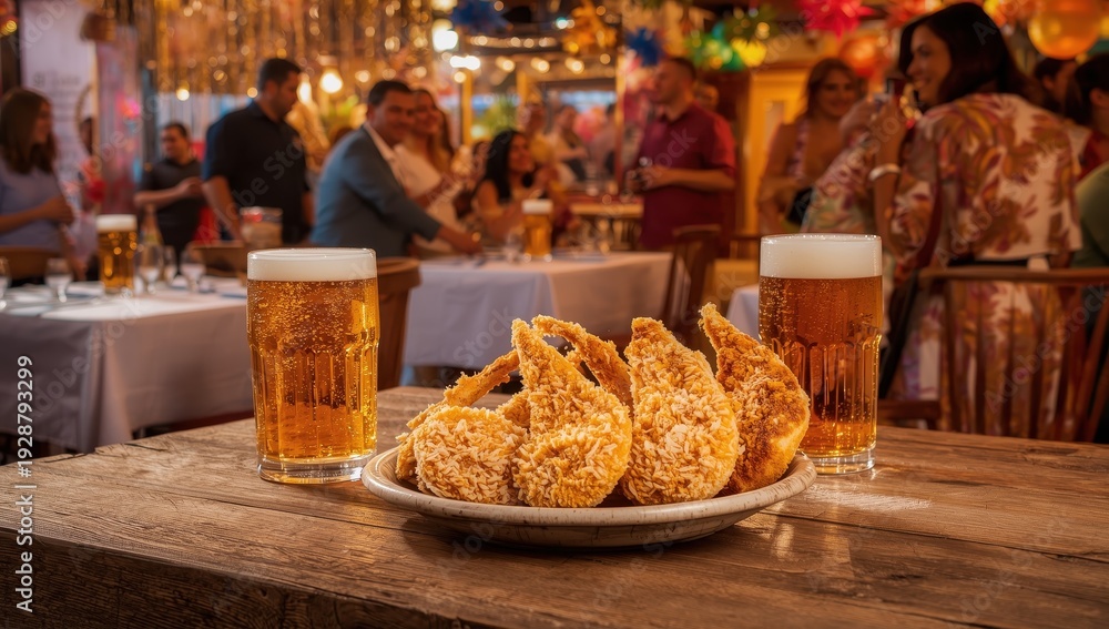 Fototapeta premium Brazilian chicken pastry