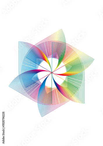 abstract background with colorful squares