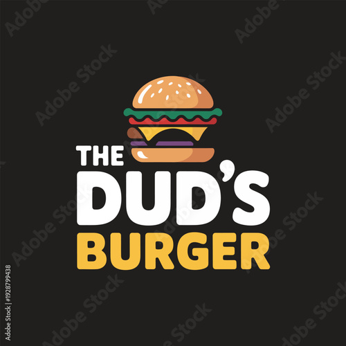 A vector file with a simple text description