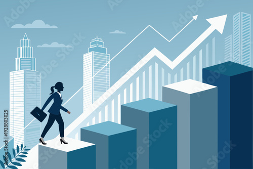 Showcasing Career With Layered Shape Stunning Professional Photo