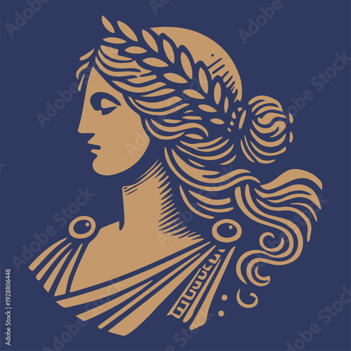 The Wind Goddess in Gold