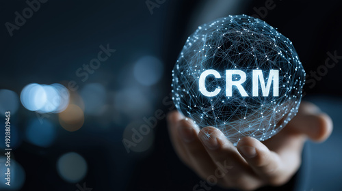 Crm customer relationship management with global network and business strategy