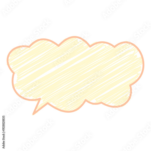 Cloudy Scribble Chat Bubble