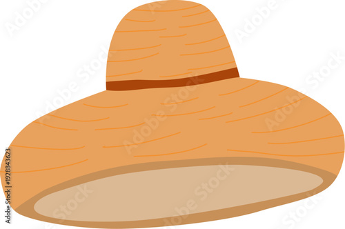 round farmer's hat