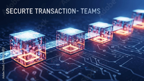 Secure Transaction Teams Digital Cubes Network.