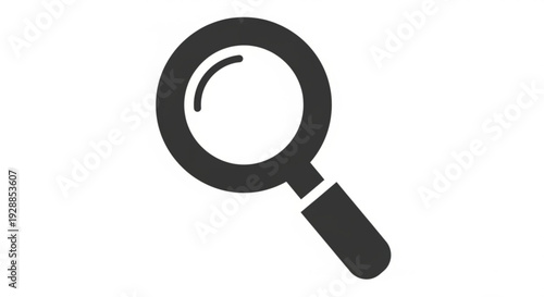 Professional Search and Investigation Vector Icon