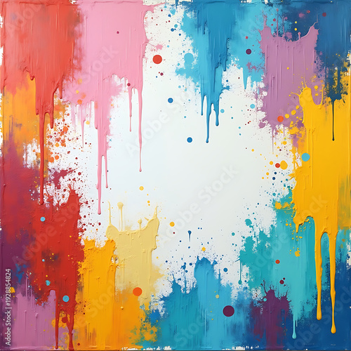 colorful paint background