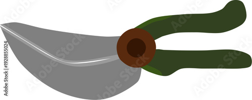 scissors for plants in the garden