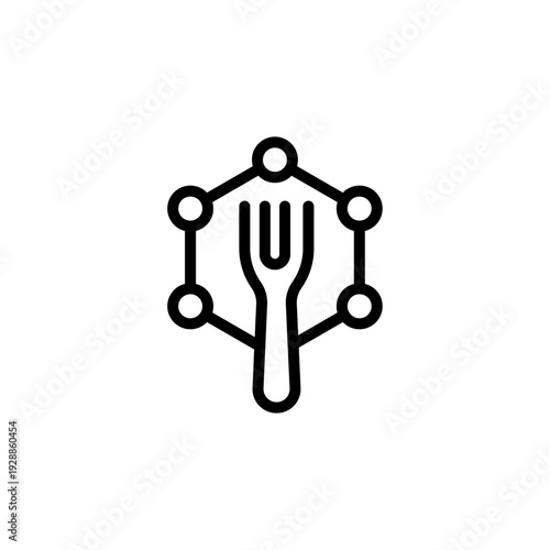 Nutrition and Diet, Healthy Food, and Detox Diet Vector Icons. Contains such Icons as Metabolism, Caunt Calories, Palm oil free, Zero trans fat, Probiotics, and more. Simple Outline icons collection.