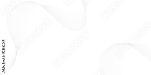 Vector abstract gradient wave Futuristic gray white abstract background. geometric flowing web smoke sound music digital blend curve line texture backgound.
