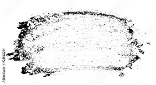 Abstract black ink splash on for creative design