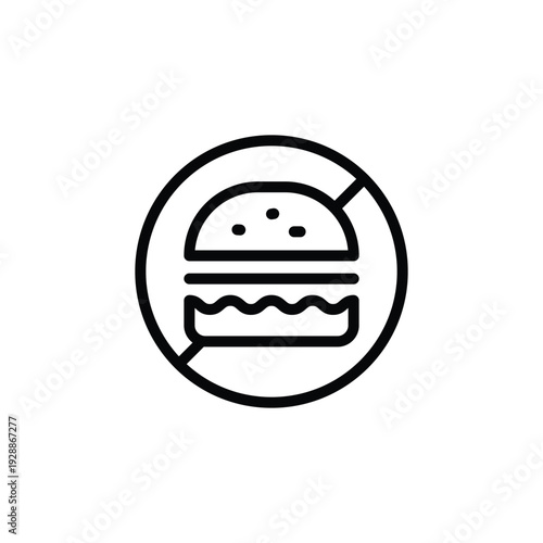 Nutrition and Diet, Healthy Food, and Detox Diet Vector Icons. Contains such Icons as Metabolism, Caunt Calories, Palm oil free, Zero trans fat, Probiotics, and more. Simple Outline icons collection.