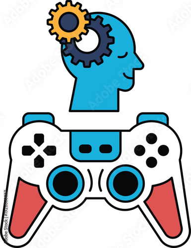 The controller has two buttons and a joystick