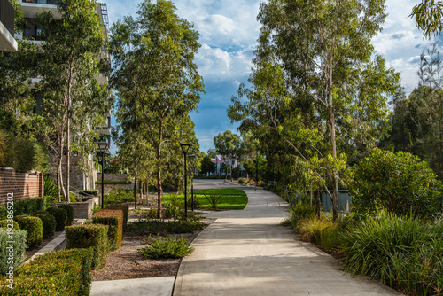Wallpaper Mural Residents and visitors experience suburban street life and community spaces in Oran Park Town, NSW, Australia, February 5, 2026 Torontodigital.ca