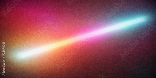 Abstract blue and purple light background with rays and glow