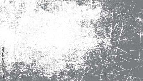 Vector brush grunge texture with rough black scratches. Distressed splatter grunge background overlay. 