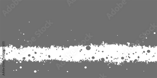 Abstract grunge background featuring a dark black ink splat with a dirty paint texture and liquid splatter pattern for a vector art design element