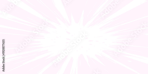 A vibrant abstract pink background vector features a bright sun burst with purple rays and glowing light patterns, creating a colorful summer sky wallpaper illustration with a cosmic texture