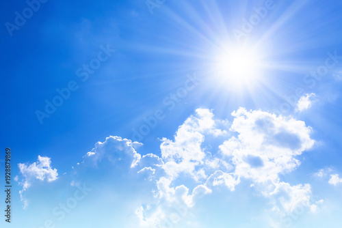 Konstfotografi 青空に太陽