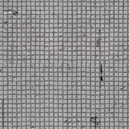 Wallpaper Mural Concrete pavement tiles arranged in a grid pattern outdoors Torontodigital.ca