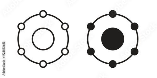 Antioxidant icon. set of web icons on white background