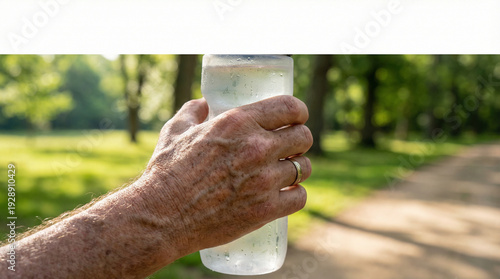 Senior Wellness and Active Lifestyle in Urban Spring Park with path, nature, fall, sunlight, season, autumn, lifestyle