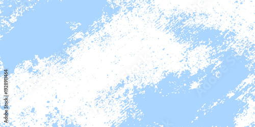 Abstract Blue Brushstrokes: A vivid display of artistic expression, featuring dynamic brushstrokes of light blue paint against a backdrop, evoking a sense of texture and visual interest.