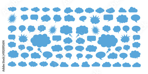 Minimalist abstract pattern with geometric shapes in blue and white, evoking a sense of calm and modern sophistication