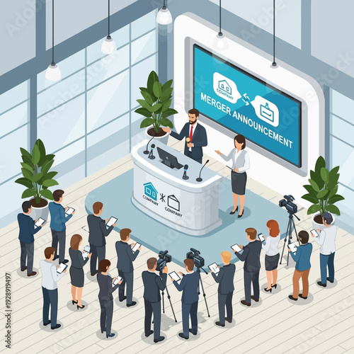 Press Conference with Speaker and Reporters.