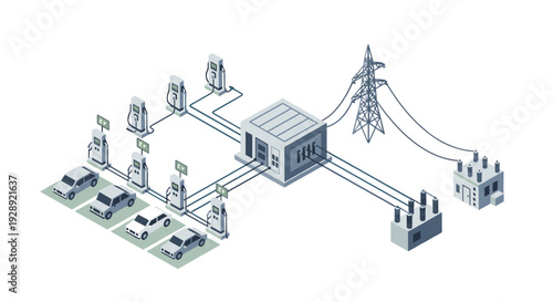 Electricity Generation and Distribution System.