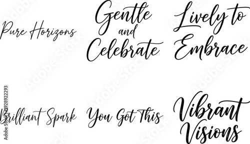 Inspirational Quotes Typography Collection