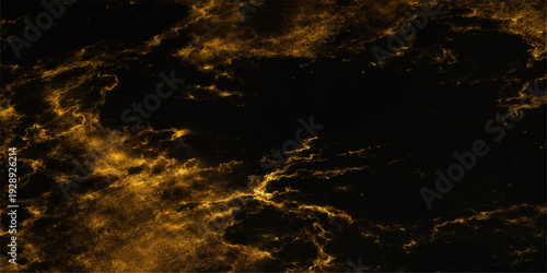 Abstract grunge background with alpha channel features a dark explosion of fire and smoke against a burning sunset sky with blue clouds and red flame textures