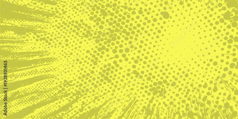 Obraz premium Abstract halftone background: A vibrant background design featuring a halftone pattern, which create visual texture.