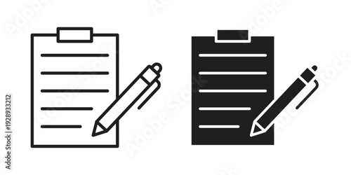 Agreement icon. Premium thin line vector illustrator. Vector EPS10