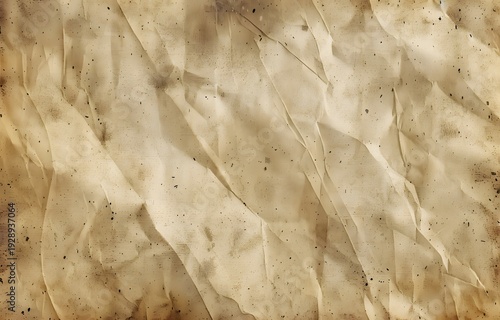 Dark Burnt Edge Parchment Paper Texture Isolated on Transparent Background Antique Blank Scroll for Treasure Map