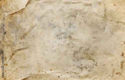 Dark Burnt Edge Parchment Paper Texture Isolated on Transparent Background Antique Blank Scroll for Treasure Map