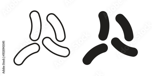 Microorganism icon. Premium thin line vector illustrator. Vector EPS10