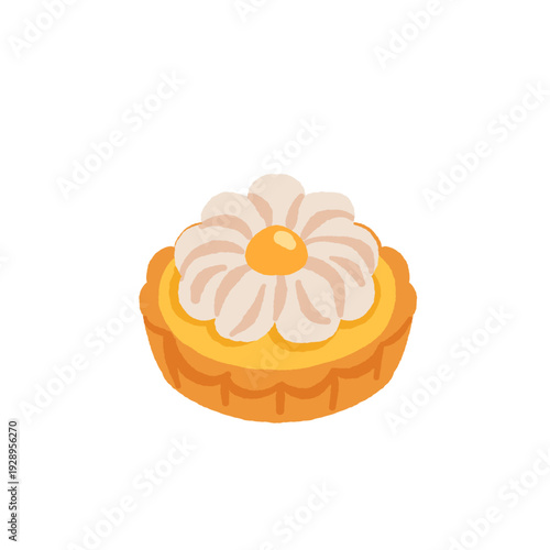 Sweet pastries and bakery desserts set. Flat vector illustration of cakes, buns, rolls, cupcakes and cookies. Cute cartoon confectionery collection isolated on white background