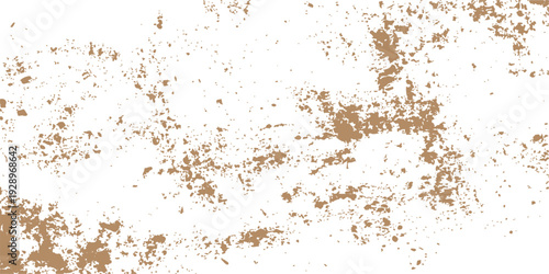 Aged brown grunge wall texture featuring dirty rust stains and a rough vintage metal surface pattern with macro paint detail