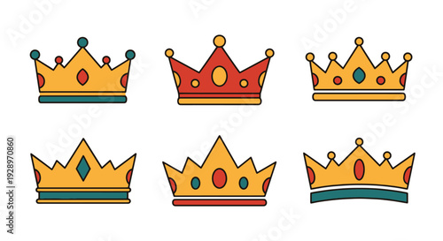 Empress Crown Line modern soft tone illustration
